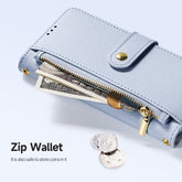 For iPhone 16 series Magnetic Flip cover Leather+PU+TPU case